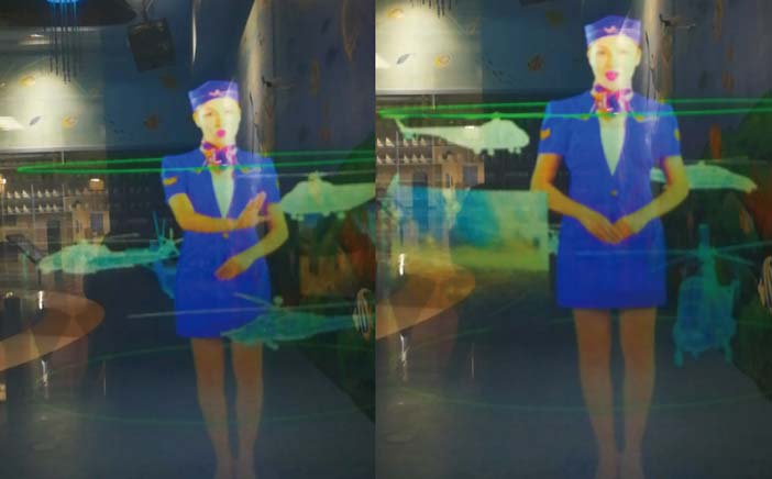 数字纪念馆展厅常用设备虚拟迎宾图片
