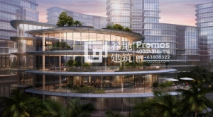 上海杨浦现代高层住宅设计效果图