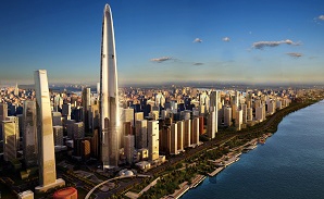 武汉绿地金融城建筑效果图